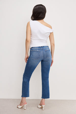 GOOD PETITE STRAIGHT JEANS | INDIGO943