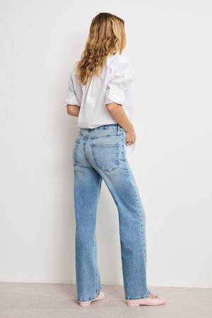 SOFT TECH GOOD TRUE STRAIGHT JEANS | INDIGO1073