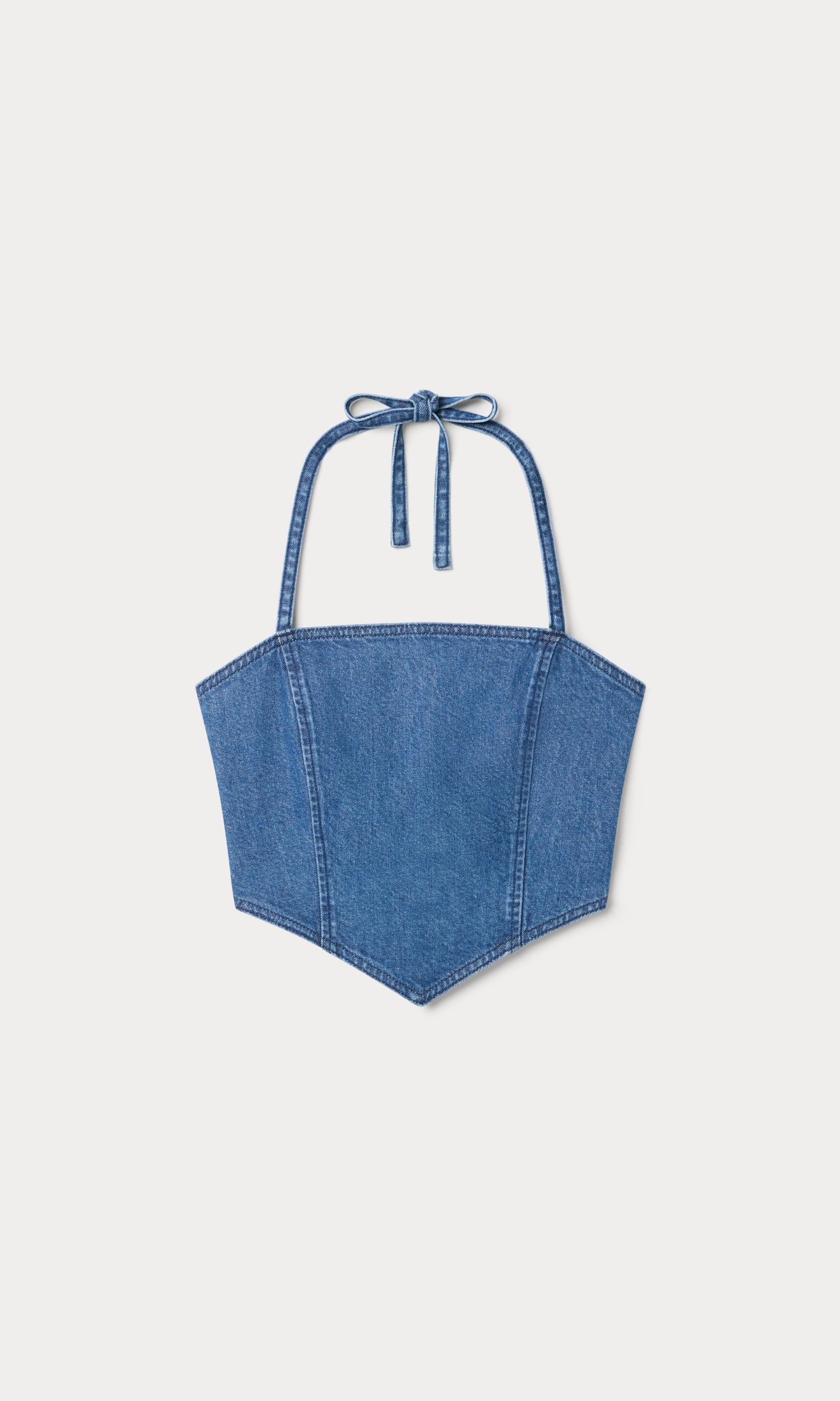 THE DENIM RECESS TOP | INDIGO1283