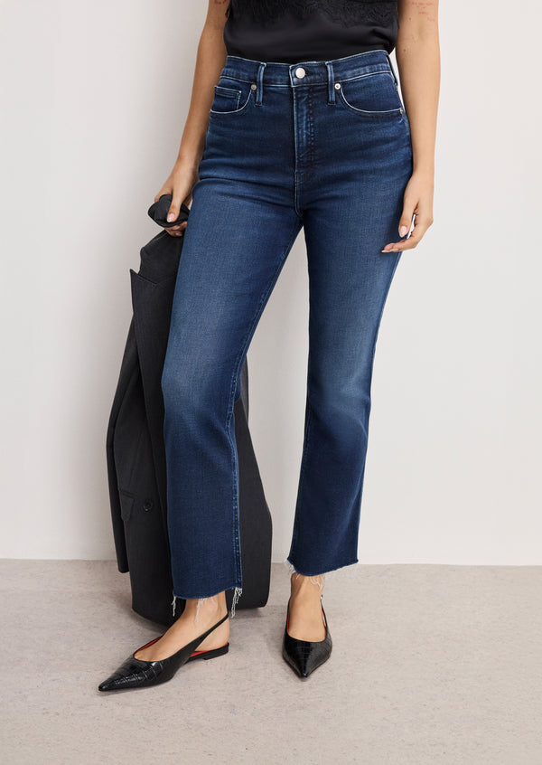 SOFT TECH GOOD KICK FLARE JEANS | INDIGO1068