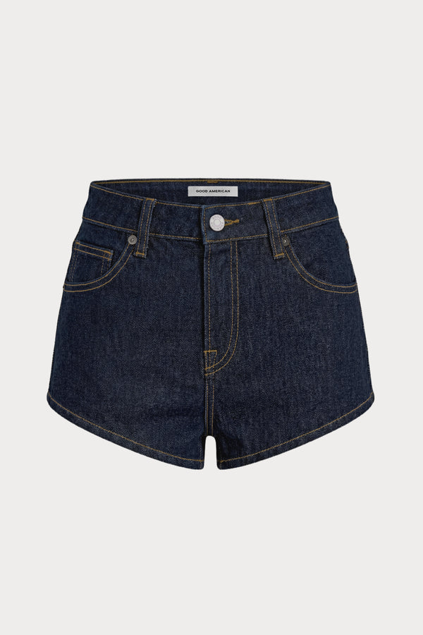 THE MICRO SHORT | INDIGO1389-1 | GOOD AMERICAN | GHOST