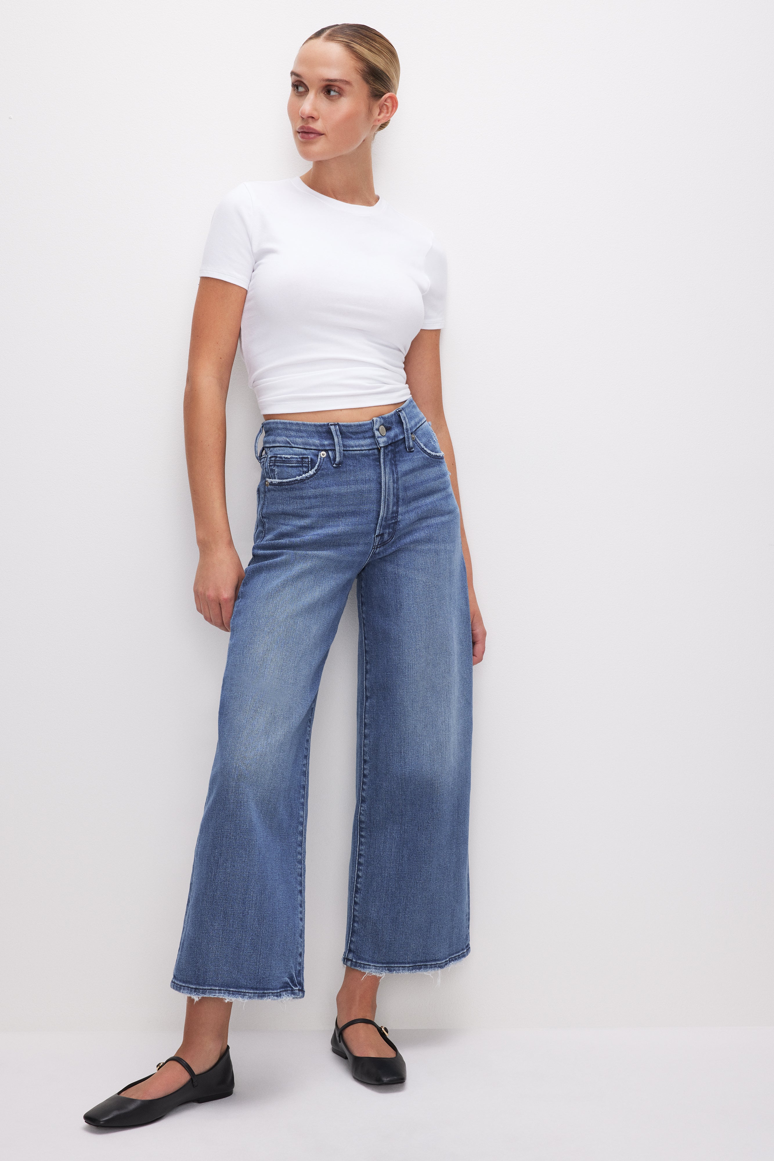 VINTAGE WIDE JEANS | INDIGO1298 – GOOD AMERICAN