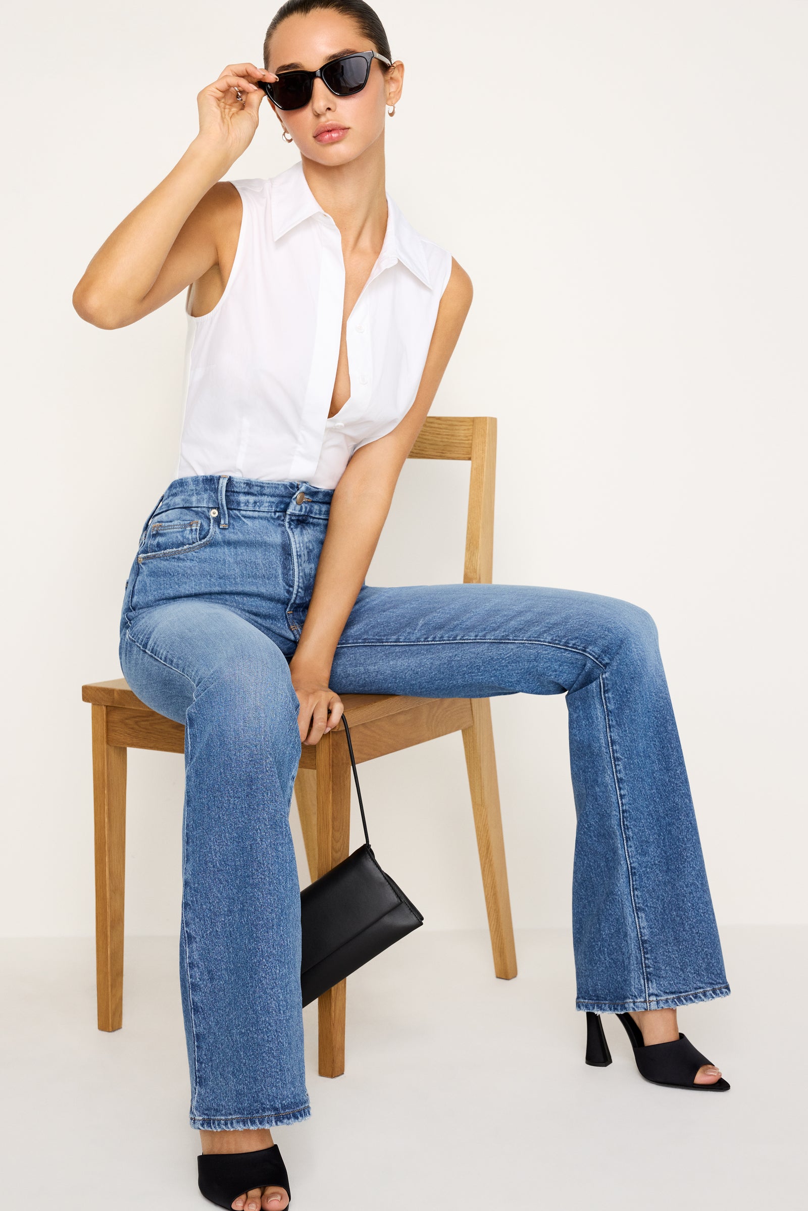 SOFT TECH GOOD CLASSIC BOOTCUT JEANS | INDIGO627
