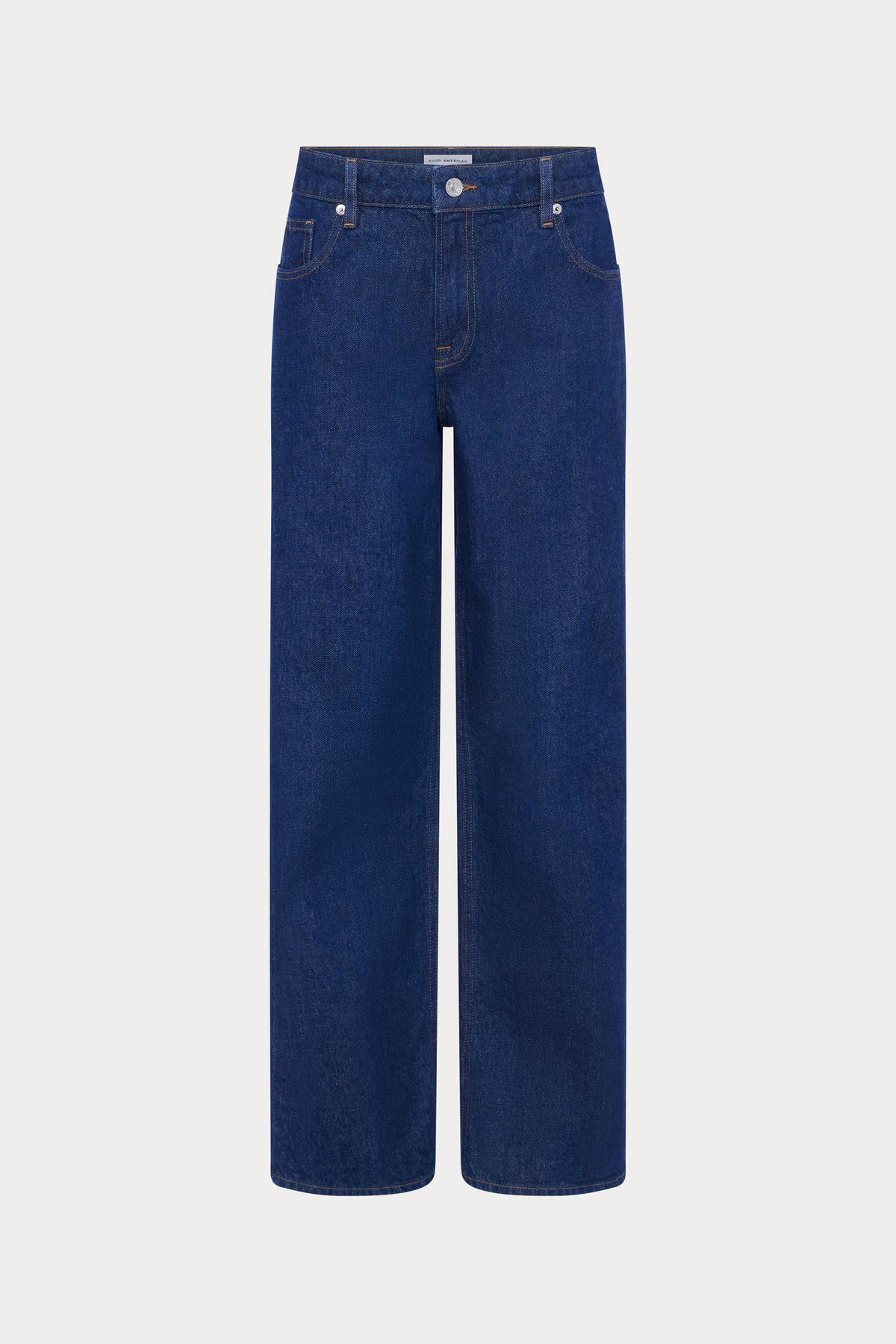 LOW RELAXED STRAIGHT JEANS | RINSE-7 | GOOD AMERICAN | MODEL_A
