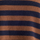 Navy bronze stripe