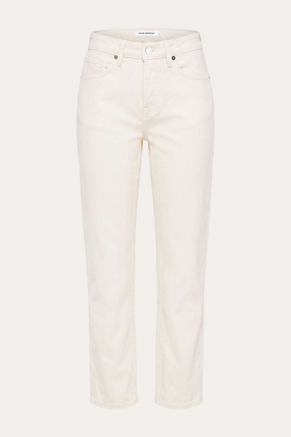 GOOD LEGS STRAIGHT JEANS | PEARL-7 | GOOD AMERICAN | FLAT