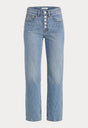 VINTAGE STRAIGHT JEANS | AMBER-7 | GOOD AMERICAN | MODEL