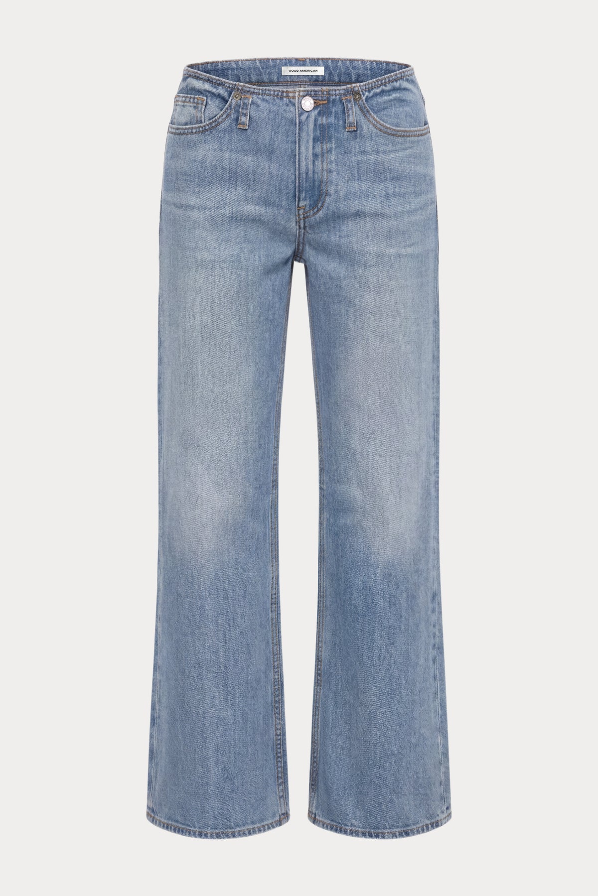 GHOST WAIST LOW LOOSE JEANS | AMBER-7 | GOOD AMERICAN | MODEL_A