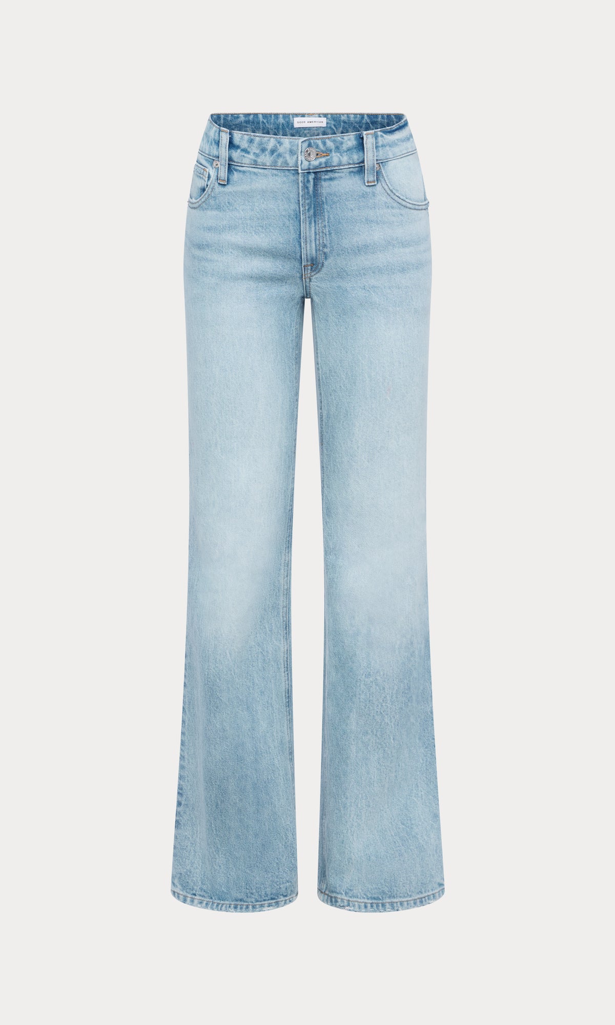 VINTAGE LOW RISE BOOTCUT JEANS | INDIGO1220-7 | GOOD AMERICAN | FLAT