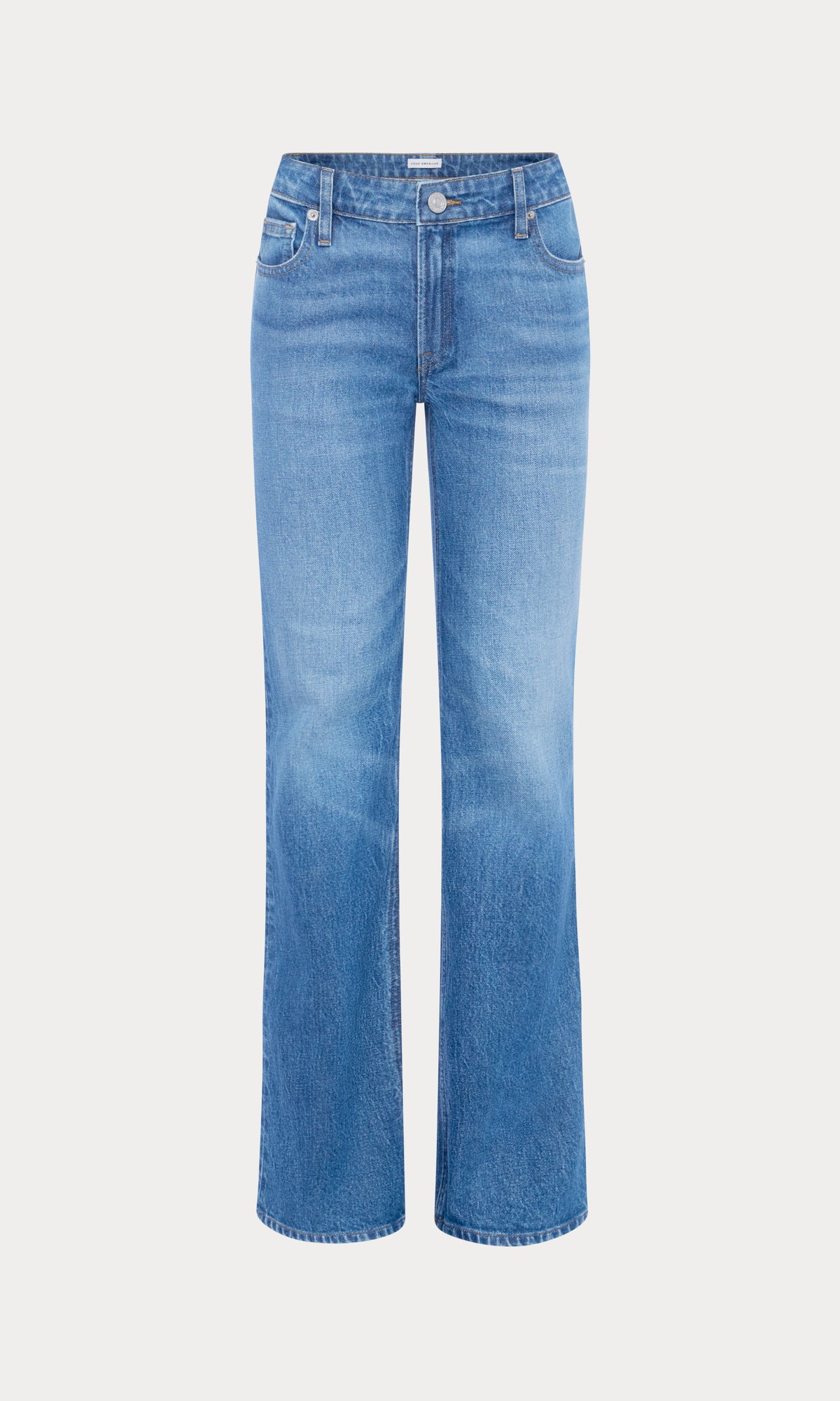 VINTAGE LOW RISE BOOTCUT JEANS | INDIGO1222-7 | GOOD AMERICAN | FLAT