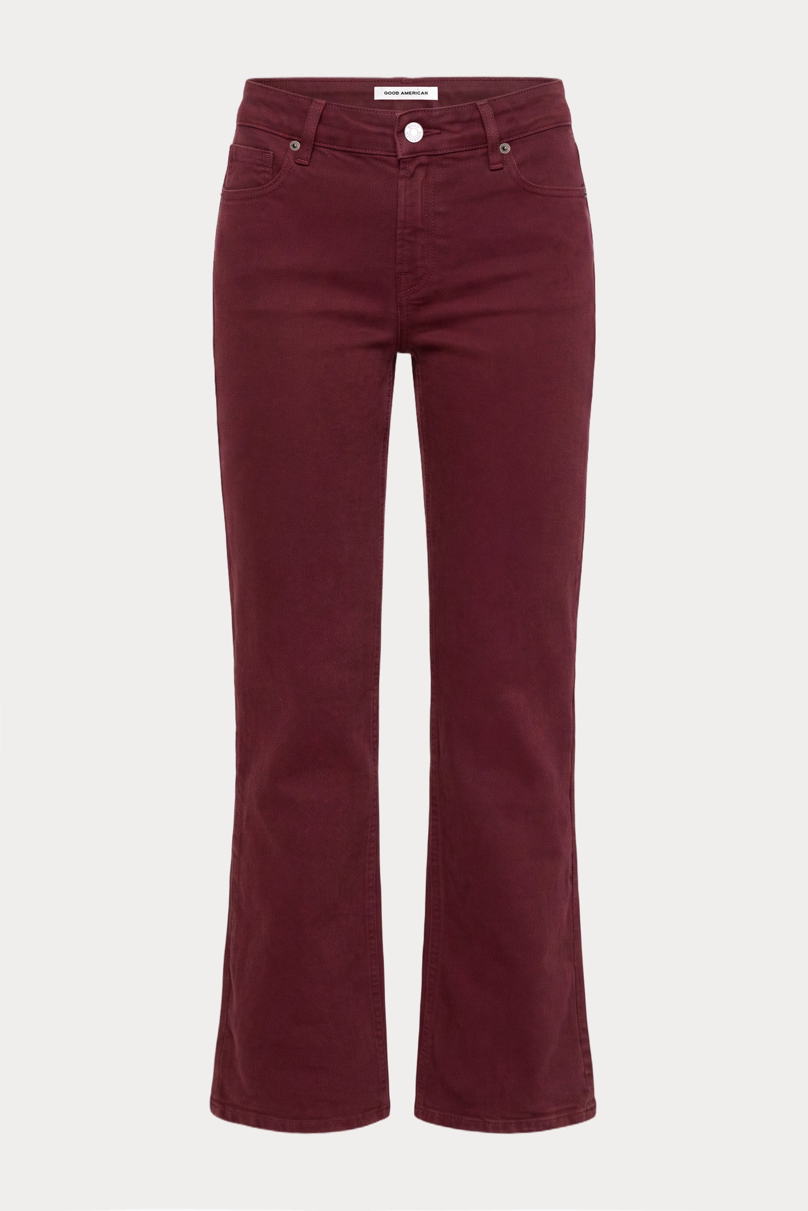 VINTAGE LOW RISE BOOTCUT JEANS | BERRY NOIR-7 | GOOD AMERICAN | GHOST