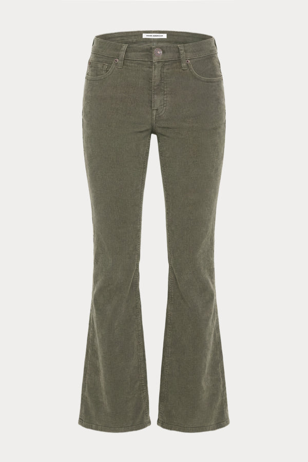 VINTAGE LOW RISE BOOTCUT CORDUROY PANT | WASHED CYPRESS