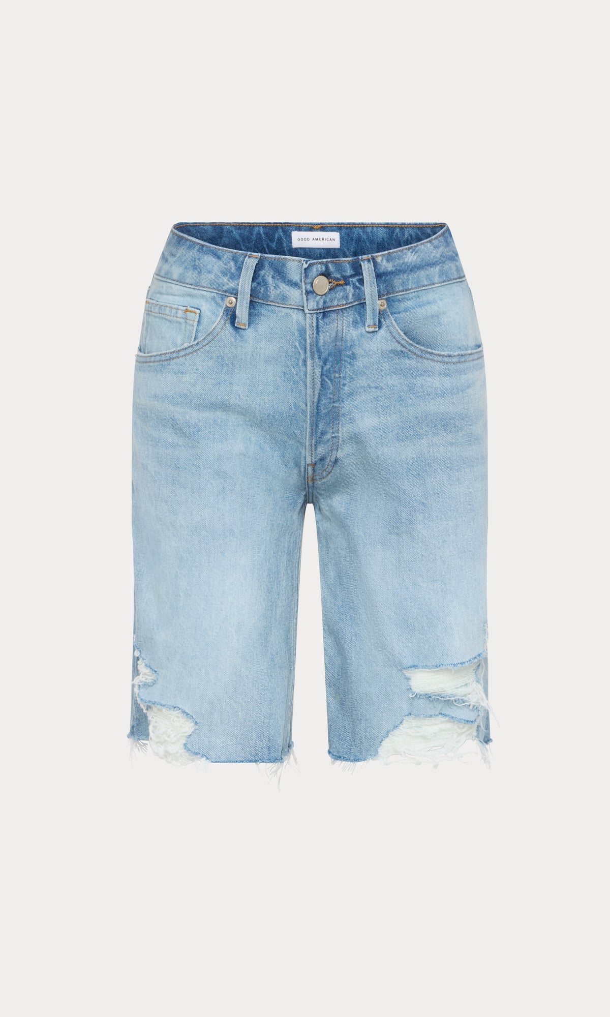 VINTAGE BERMUDA SHORTS | INDIGO1388-7 | GOOD AMERICAN | MODEL_A
