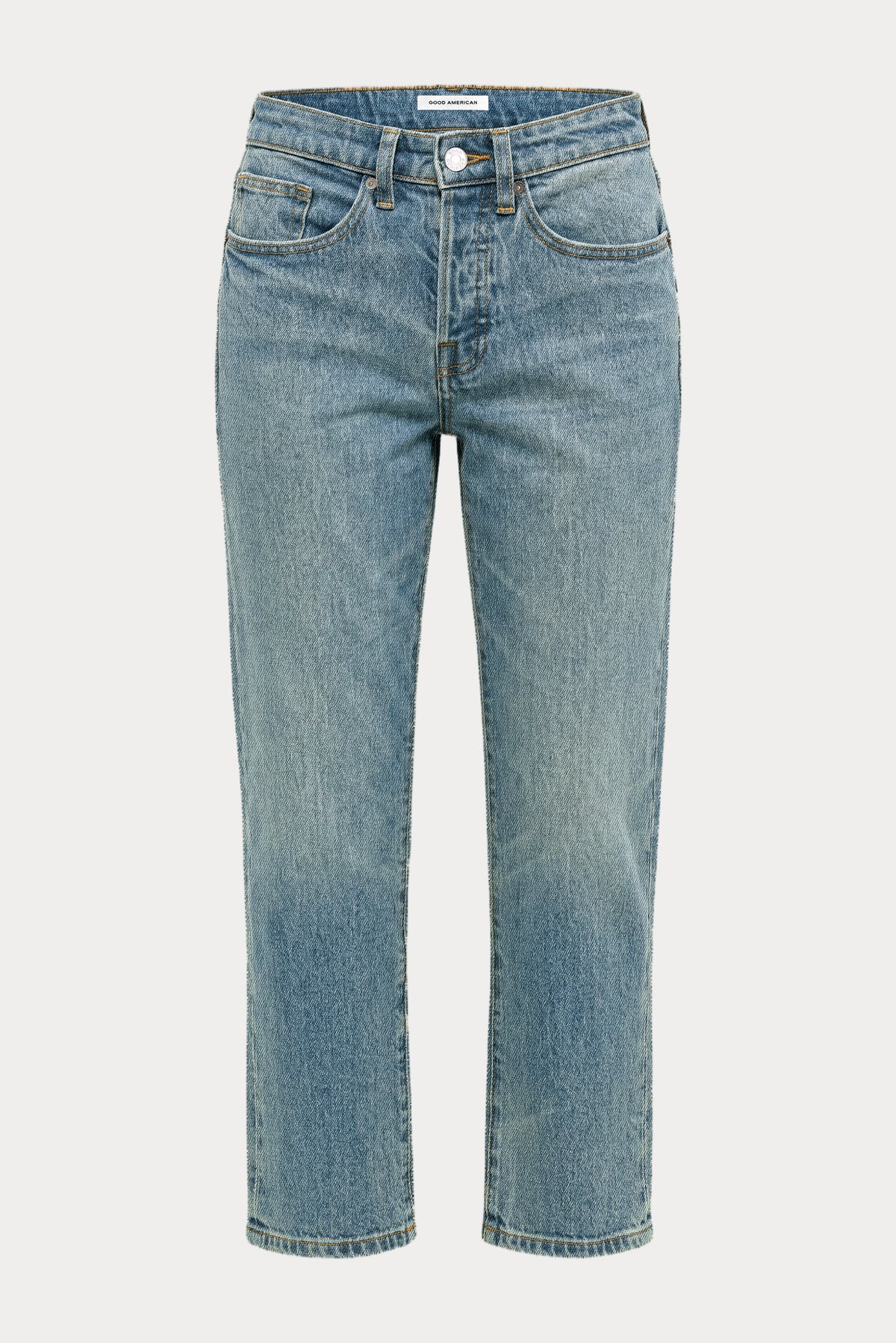 VINTAGE STRAIGHT ANKLE JEANS | OAK-7 | GOOD AMERICAN | GHOST