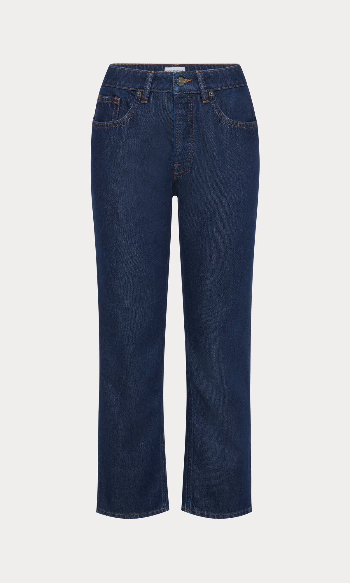 WEIGHTLESS BOYFRIEND JEANS | INDIGO-7 | GOOD AMERICAN | MODEL_A
