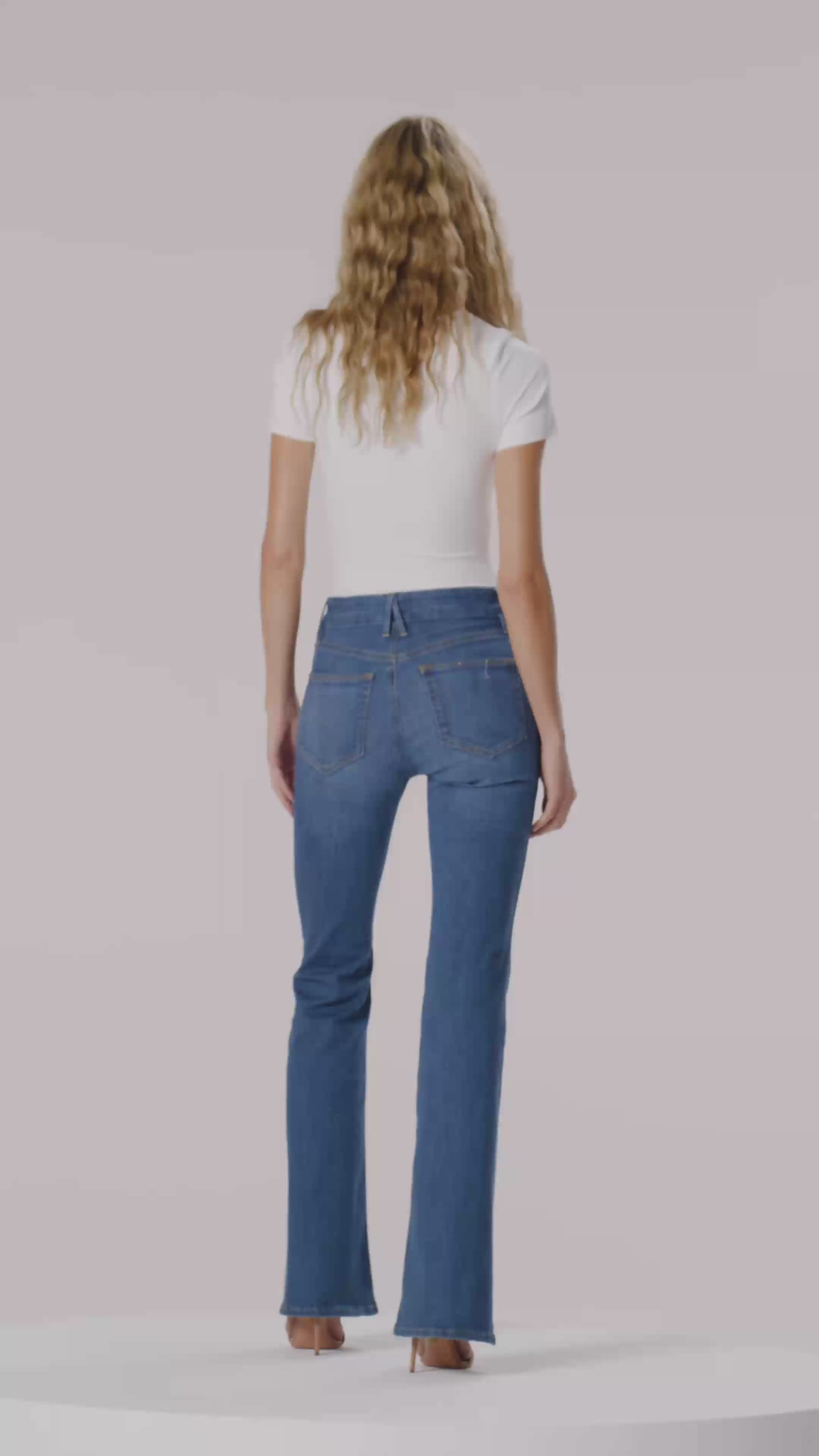 SOFT TECH GOOD CLASSIC BOOTCUT JEANS | INDIGO511 – GOOD AMERICAN
